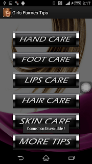Girl's Fairness Tips screenshot 2 Girl's Fairness Tips screenshot 2