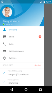 Cisco Jabber screenshot 1 Cisco Jabber screenshot 1