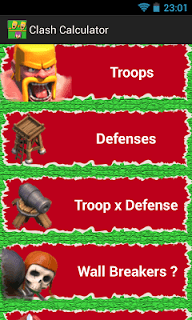 Calculator For Clash screenshot 1 Calculator For Clash screenshot 1
