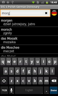 Polish - German offline dict. screenshot 1 Polish - German offline dict. screenshot 1