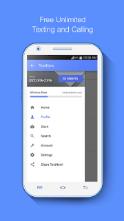 TextNow - free text + calls screenshot 2 TextNow - free text + calls screenshot 2
