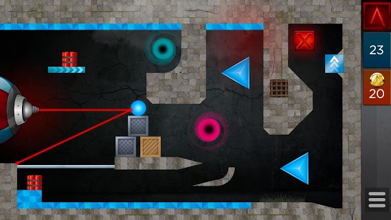 Laserbreak Lite Physics Puzzle screenshot 2 Laserbreak Lite Physics Puzzle screenshot 2