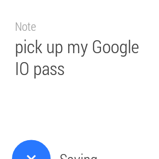 Evernote For Android Wear screenshot 1 Evernote For Android Wear screenshot 1