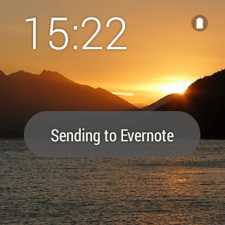 Evernote For Android Wear screenshot 2 Evernote For Android Wear screenshot 2