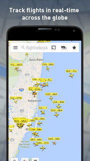 Flightradar24 screenshot 1 Flightradar24 screenshot 1