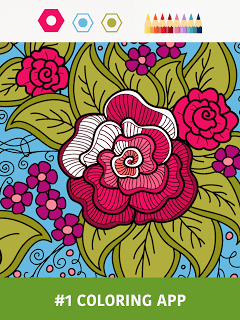 Colorfy: Coloring Book for Adults - Free screenshot 1 Colorfy: Coloring Book for Adults - Free screenshot 1