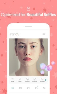 Candy Camera - selfie, beauty camera, photo editor screenshot 1 Candy Camera - selfie, beauty camera, photo editor screenshot 1
