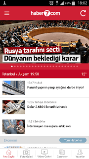 Haber 7 screenshot 1 Haber 7 screenshot 1