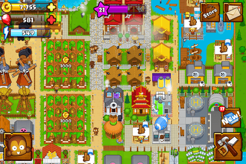 Bloons Monkey City screenshot 1 Bloons Monkey City screenshot 1