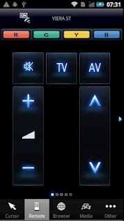 Panasonic Tv Remote screenshot 2 Panasonic Tv Remote screenshot 2