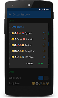 Textra Emoji - iOS Style screenshot 1 Textra Emoji - iOS Style screenshot 1