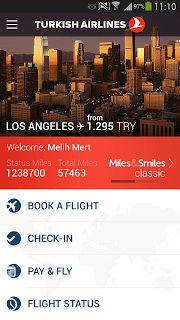 Turkish Airlines screenshot 1 Turkish Airlines screenshot 1