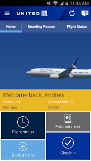 United Airlines screenshot 1 United Airlines screenshot 1