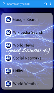 Speed Browser 4G - Light & Fast screenshot 1 Speed Browser 4G - Light & Fast screenshot 1