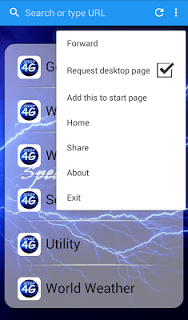 Speed Browser 4G - Light & Fast screenshot 2 Speed Browser 4G - Light & Fast screenshot 2