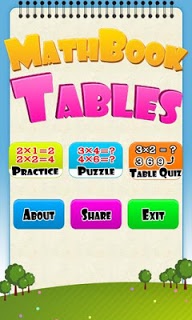 Math Tables screenshot 1 Math Tables screenshot 1