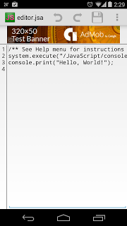 Javascript For Android screenshot 1 Javascript For Android screenshot 1