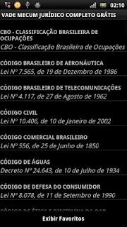 Vade Mecum Juridico Completo screenshot 2 Vade Mecum Juridico Completo screenshot 2